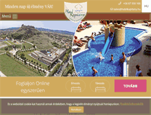 Tablet Screenshot of hotelkapitany.hu
